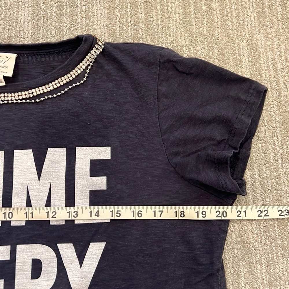 Cinq à Sept J'Aime Everyone Necklace Tee - Picture 12 of 13